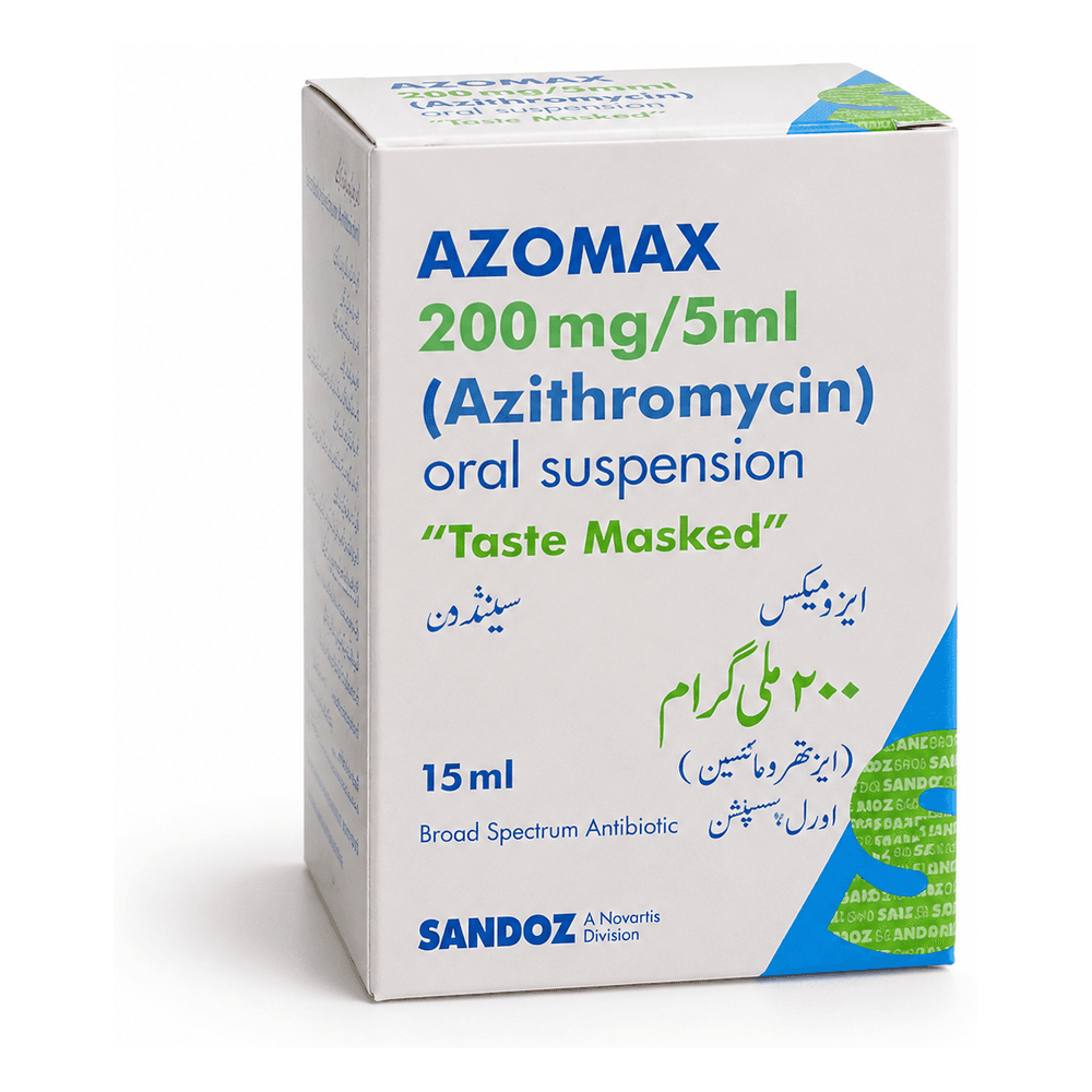 Azomax 200mg/5ml
