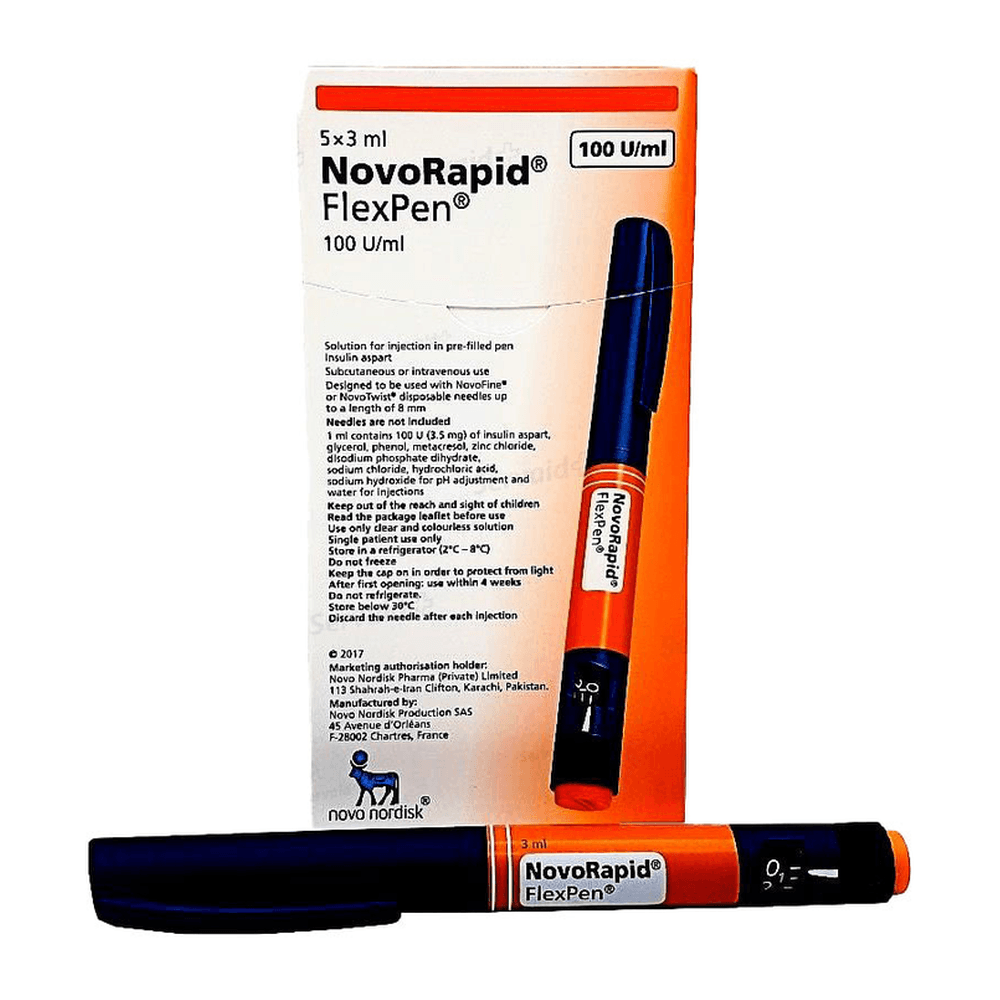 NovoRapid FlexPen 100IU/ml