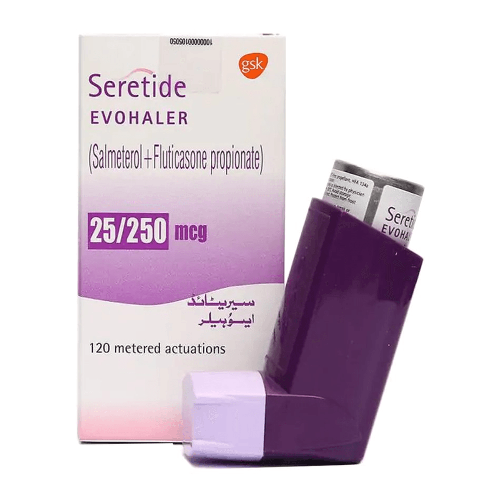 Seretide Evohaler 25mcg/250mcg