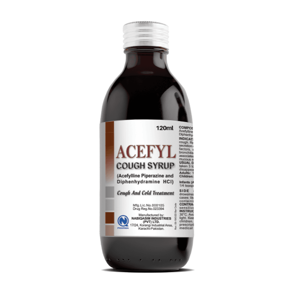 Acefyl Cough Syrup 45/8mg