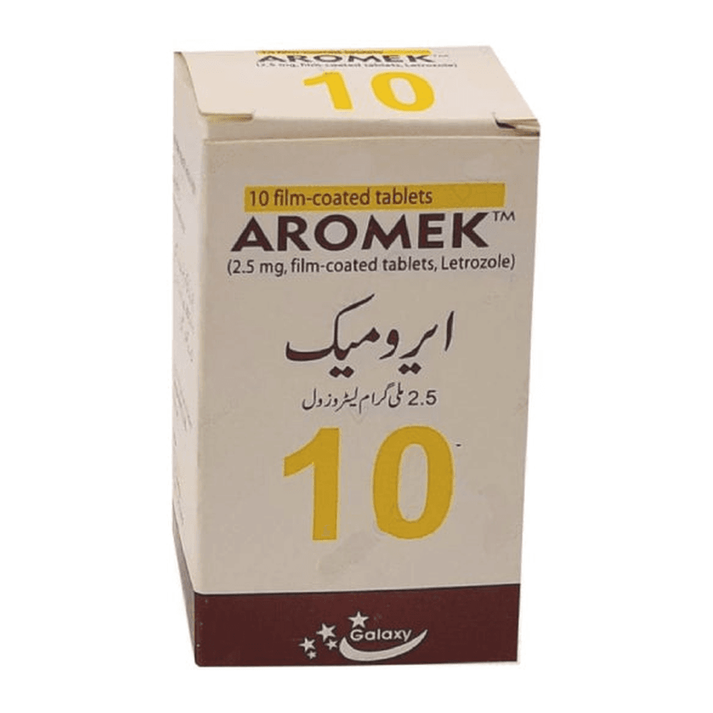 Aromek Film Coated Tablets (30's and 2.5mg