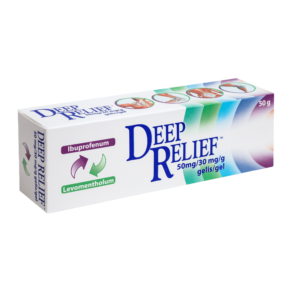 Deep relief gel 50/30mg