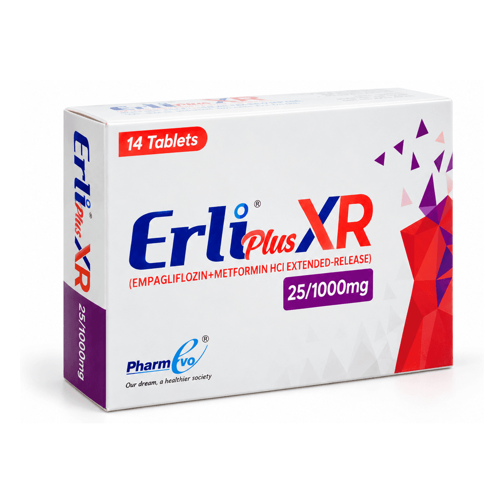 Erli Plus XR Tablet 25/1000mg