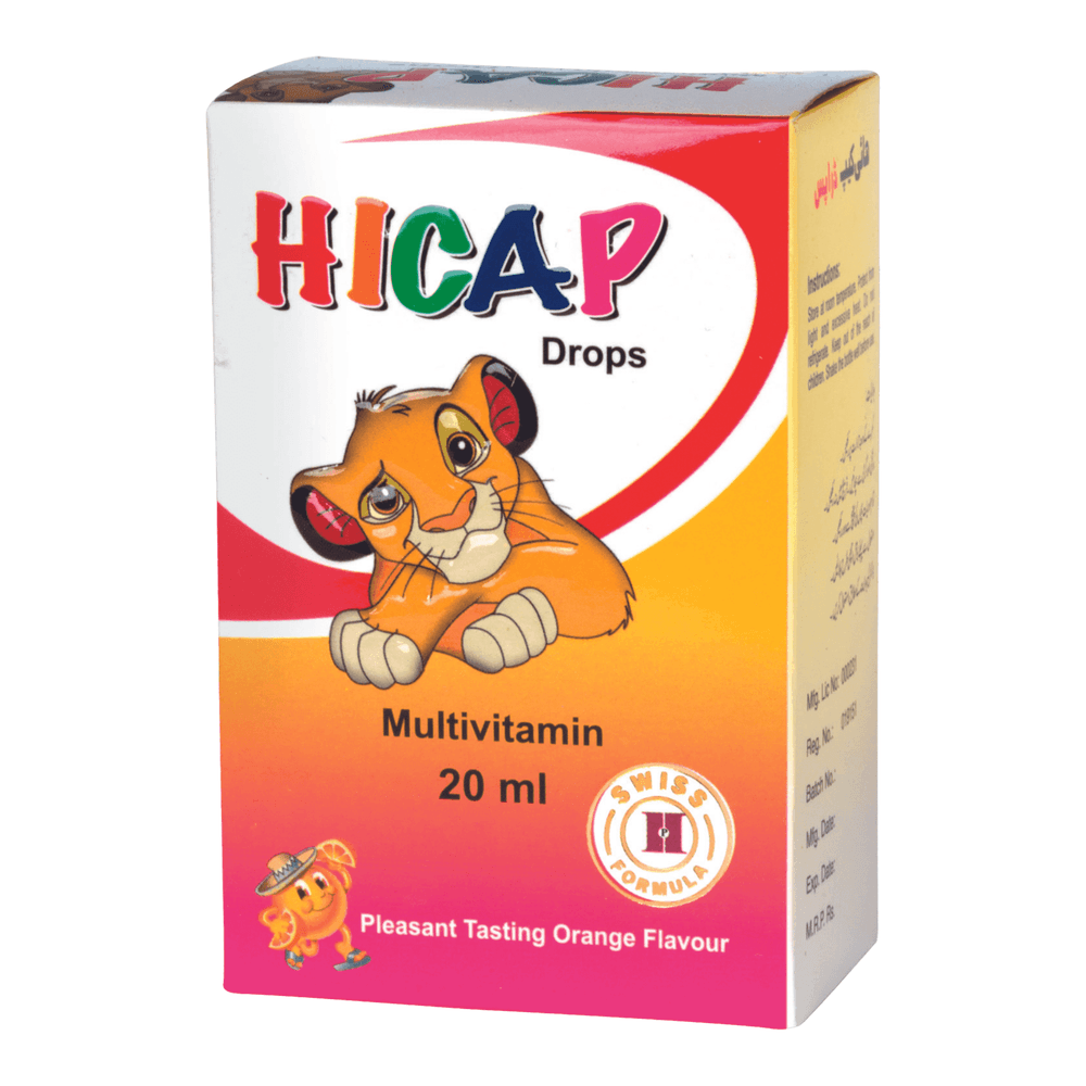 Hicap Drops 2mg/1mg/10mg/1mg/10mg/0.1mg/50mg/10mcg/3mg