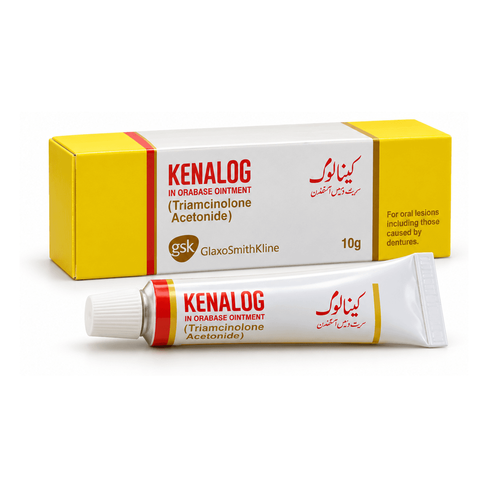 Kenalog in Orabase Ointment 1mg