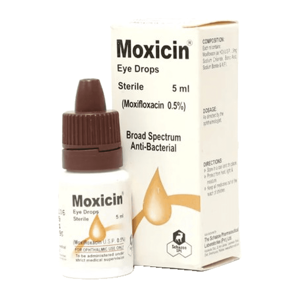 Moxicin Eye Drops. 5mg