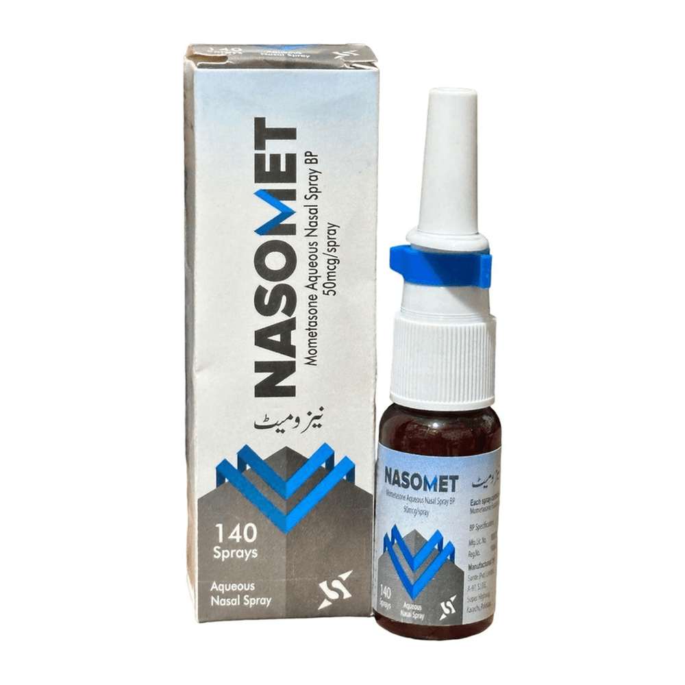 Nasomet Aqueous Nasal Spray 50mcg