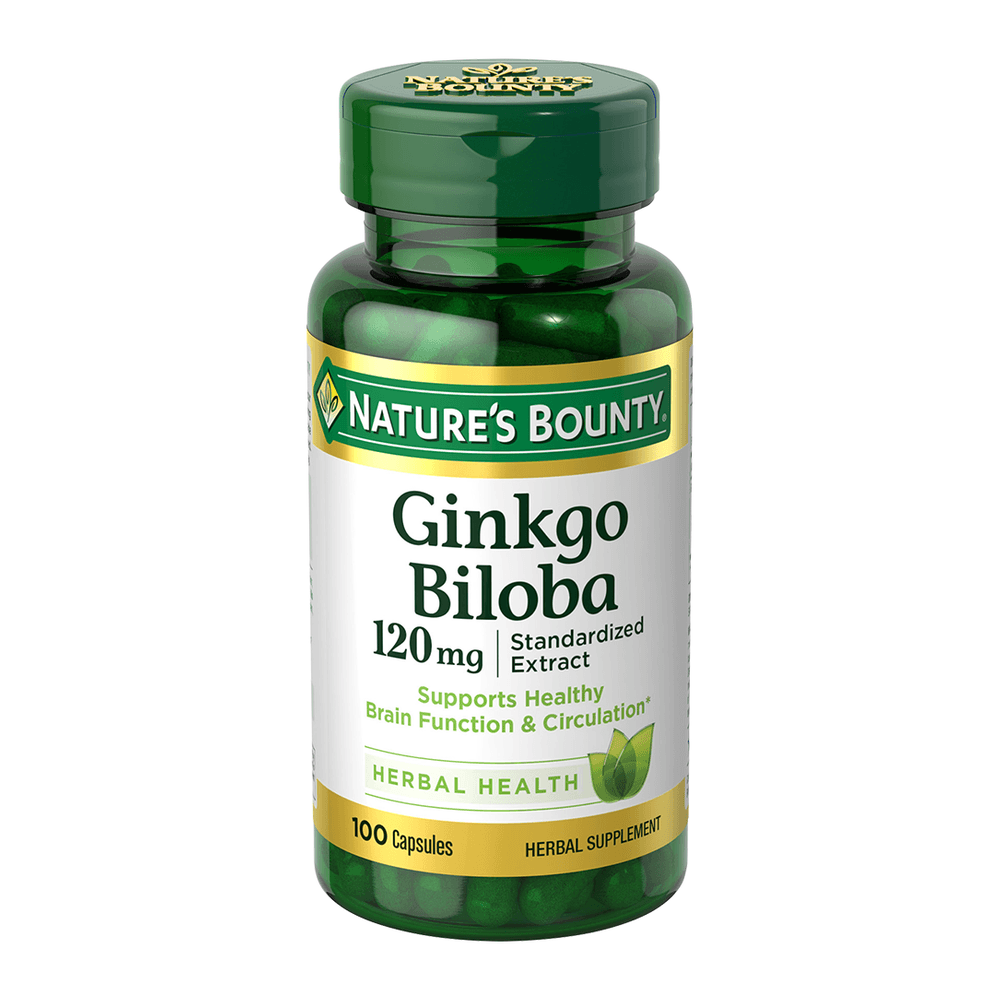 Natures Bountyginkgo Biloba 120mg