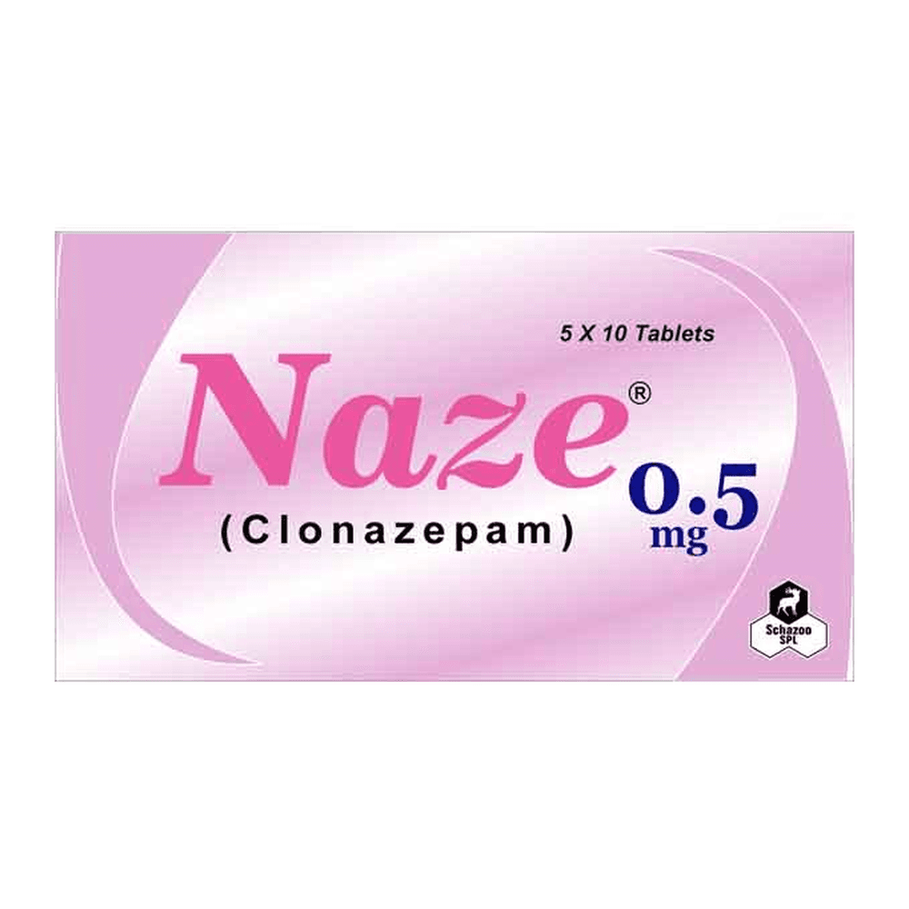 Naze Tablets. 0.5mg