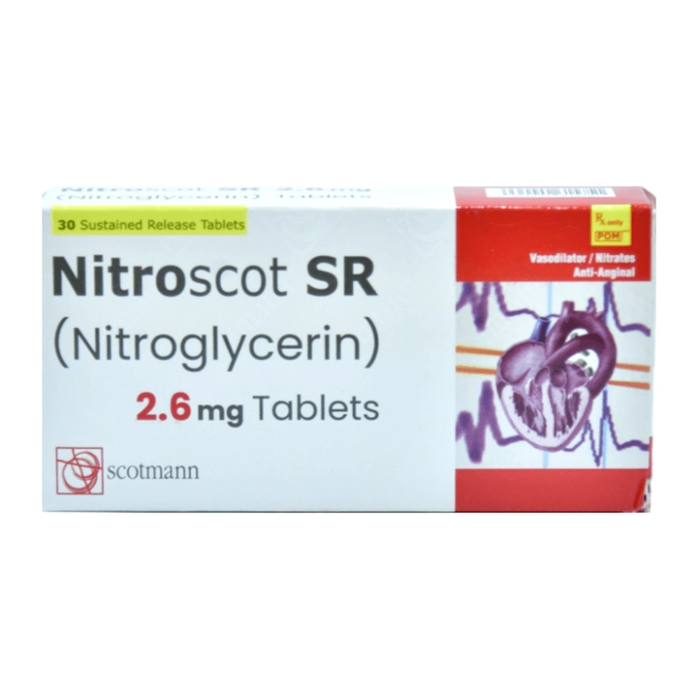 Nitroscot SR Tablets 2.6mg