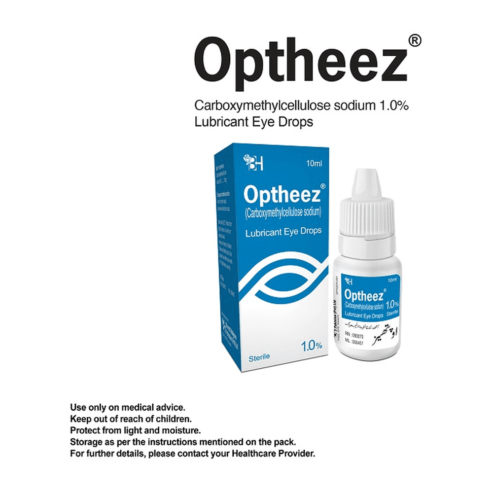 Optheez Lubricant Eye Drops 10mg