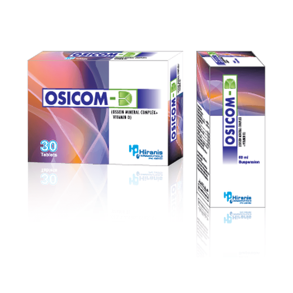 Osicom-D Suspension 400IU/250mg/53.5mg/24.8mg/07.5mg/67.5mg/20mg