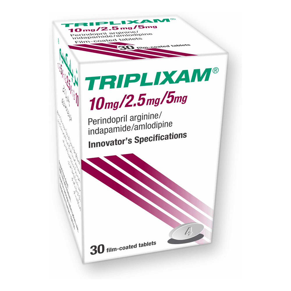 Triplixam 10/2.5/5mg