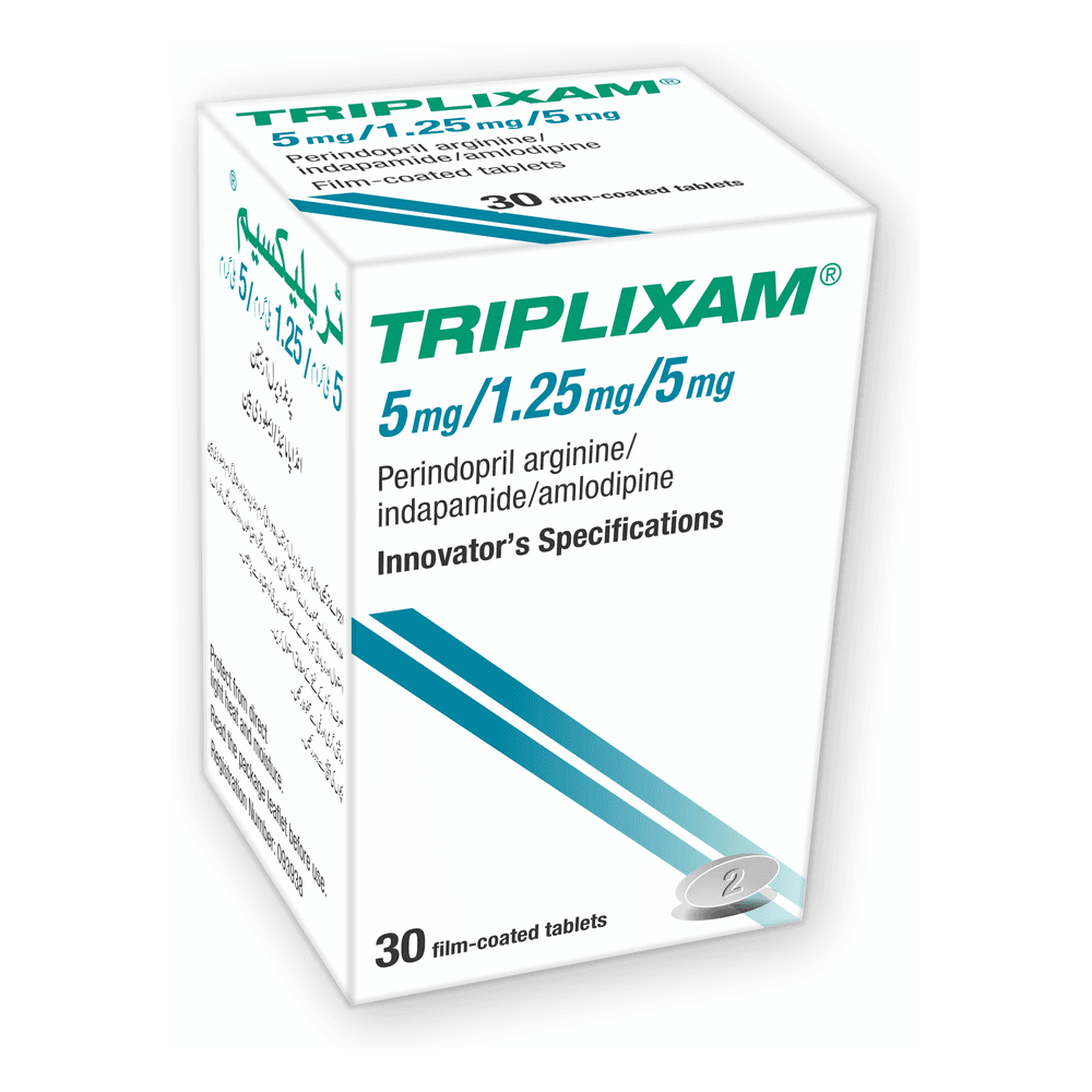 Triplixam 5/1.25/5mg