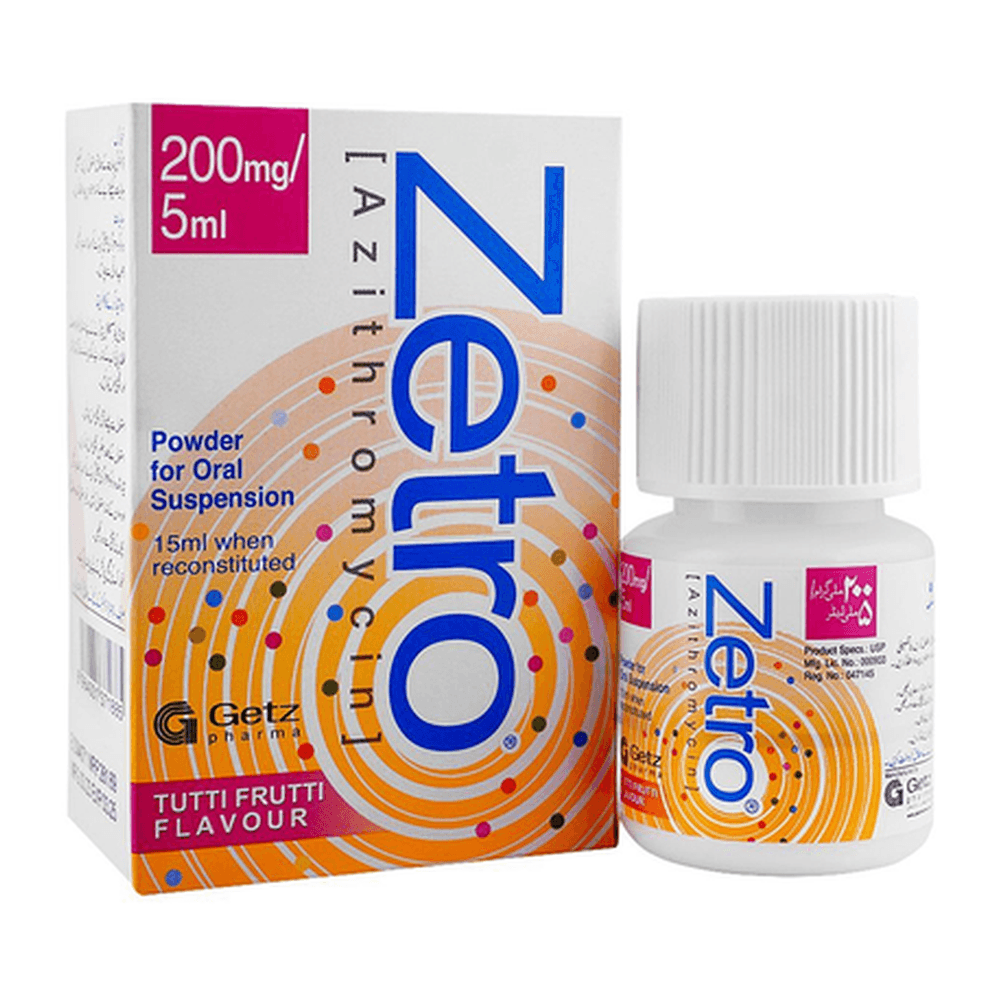 Zetro 200mg/5ml