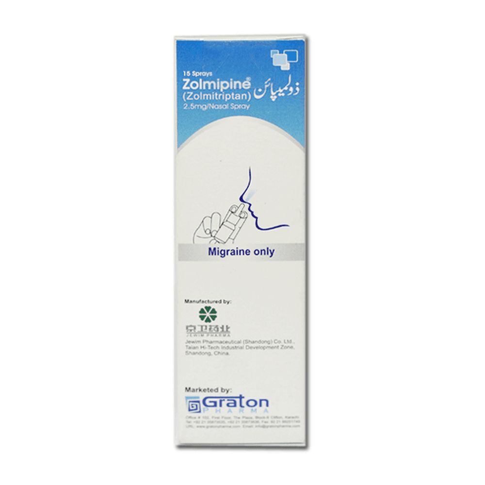 Zolmipine Nasal Spray 25mg