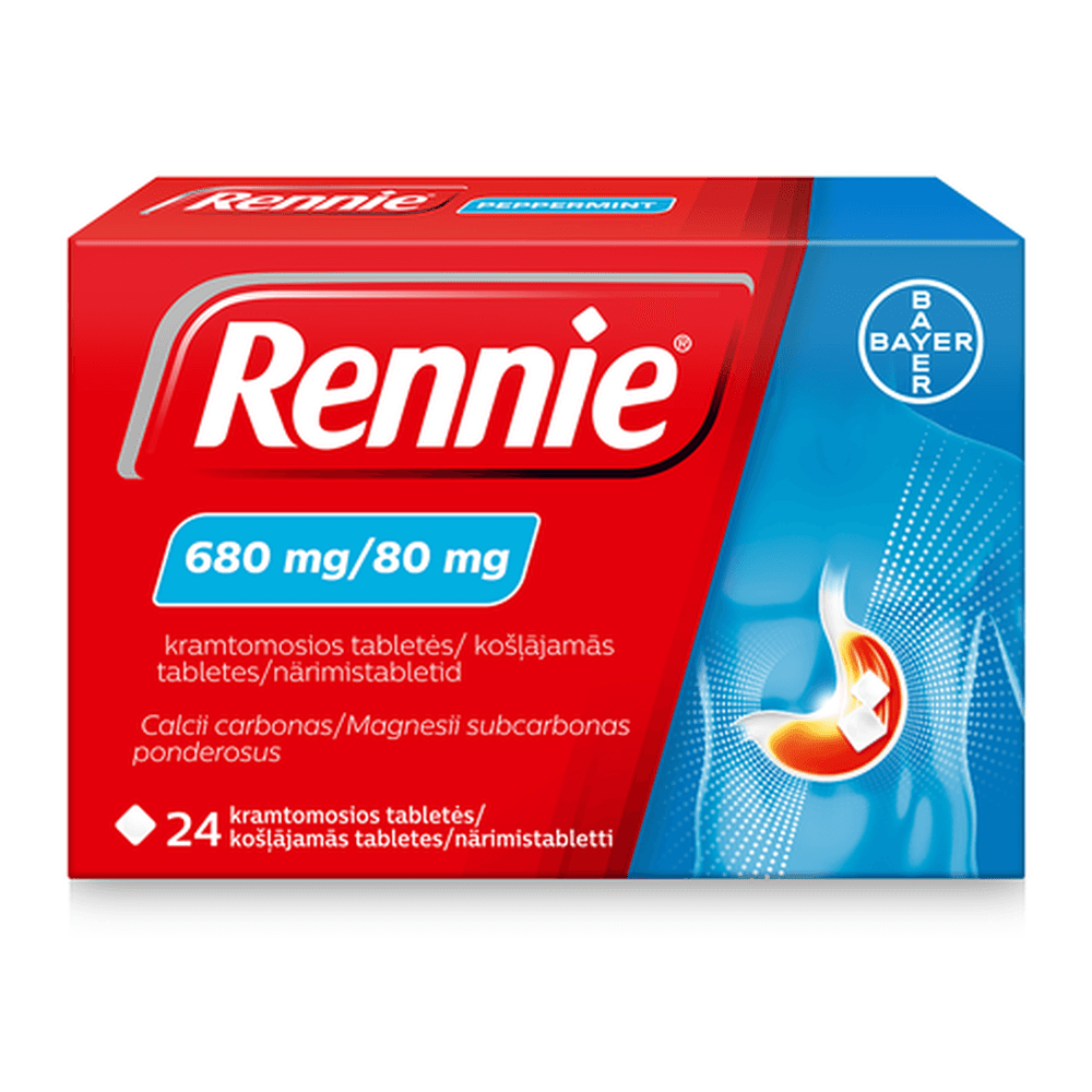 Rennie Peppremint 680/80mg